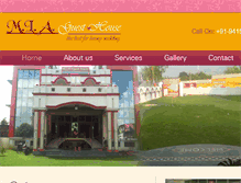 Tablet Screenshot of mlaguesthouse.com